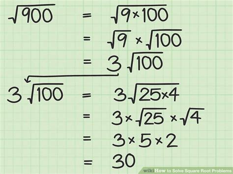 How to Solve Square Root Problems (with Pictures) .
